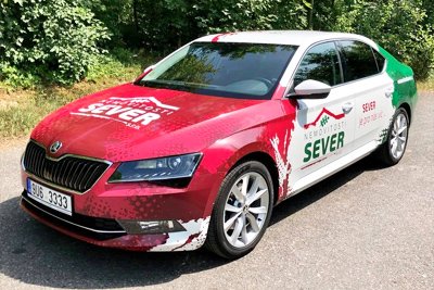 Celopolep Škody Superb pro Nemovitosti SEVER Celopolep Škody Superb pro Nemovitosti SEVER