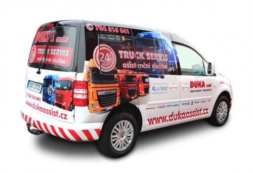 Duka assist – celopolep VW Caddy