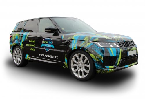 KetoDiet - celopolep osobního vozu Range rover