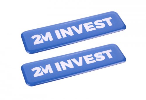 3D samolepka - 2M invest
