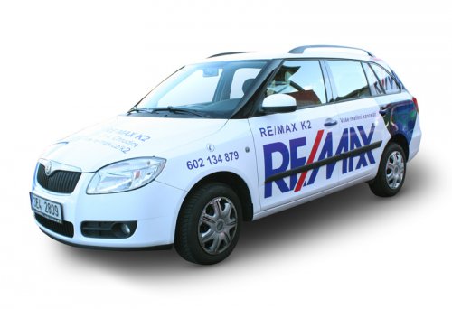 REMAX – částečný polep Škoda Fabia II