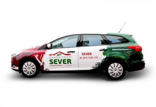 Nemovitosti sever – celopolep Ford Focus