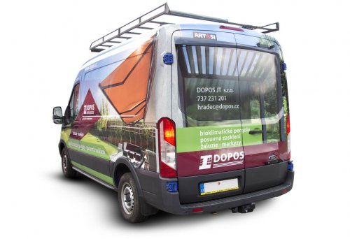 DOPOS – celopolep užitkového vozu Ford Transit