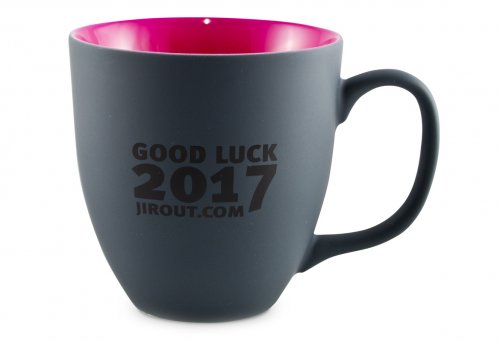 Hrnky s potiskem, Jirout GOOD LUCK
