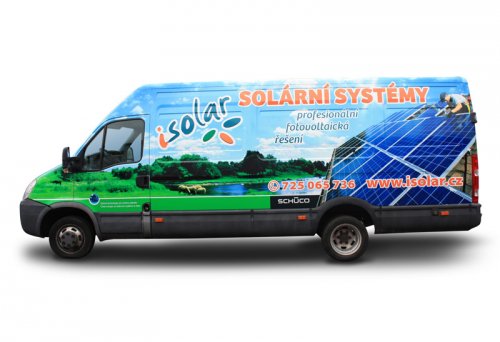 ISOLAR – celopolep skříňového vozu IVECO Daily