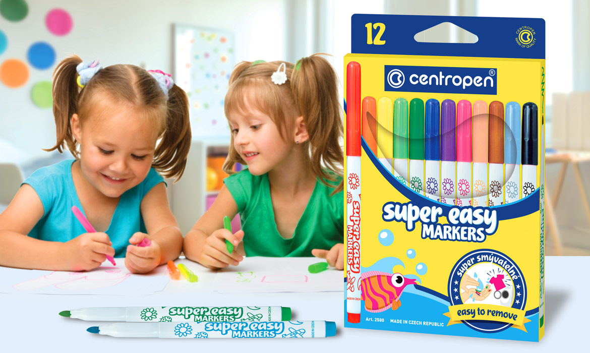 Centropen - design obalu Super easy makers