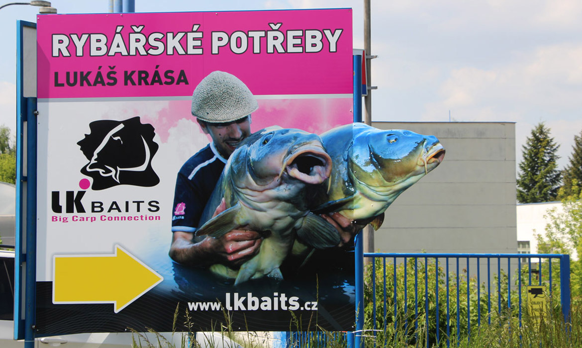 LK Baits - reklamní banner